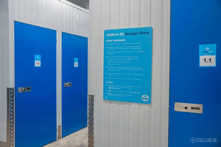 storage share opslagruimte en self storage van storage share in leeuwaarden centrum - friesland