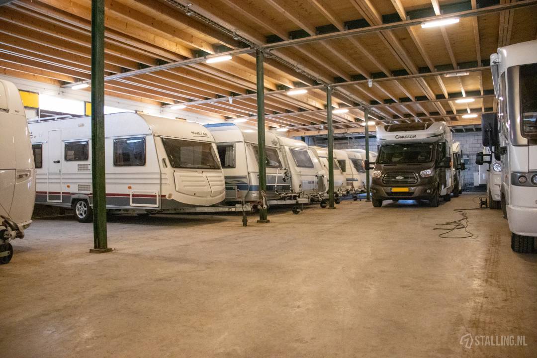 de heicohoeve vouwwagenstalling